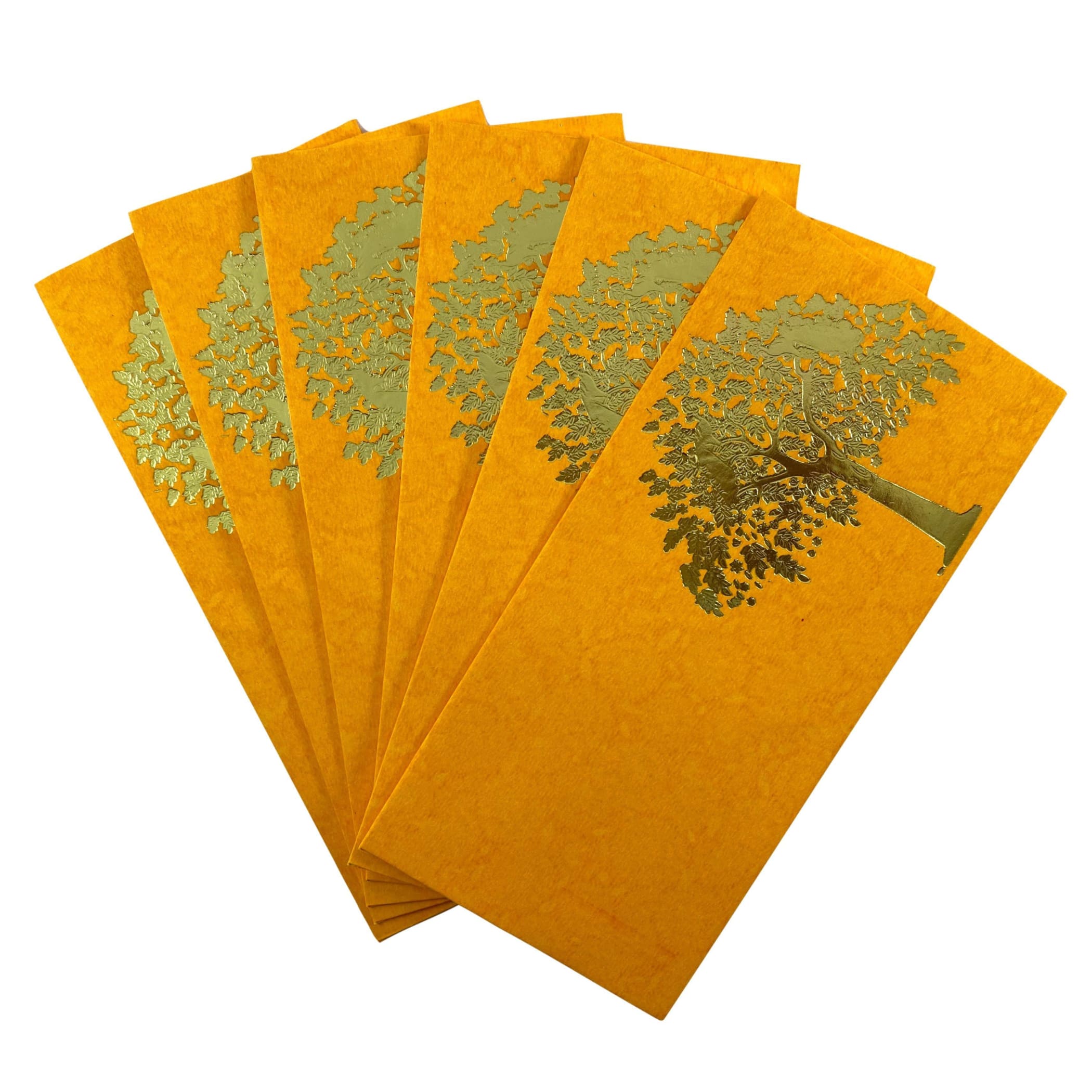Assorted 10 color tree indian paper shagun money envelopes