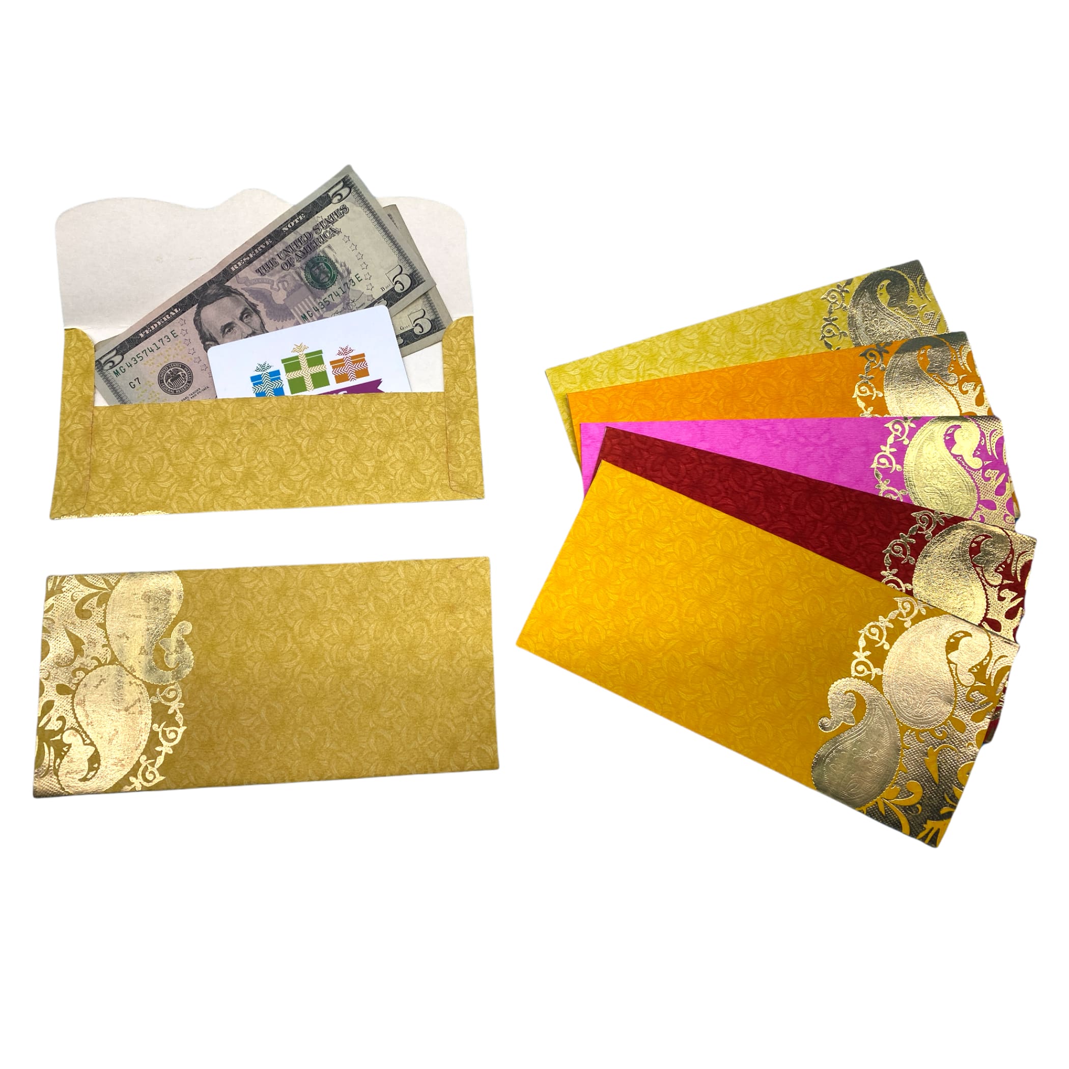 Assorted Mango Paper Shagunmoney Envelopes Lucky Cash Gift