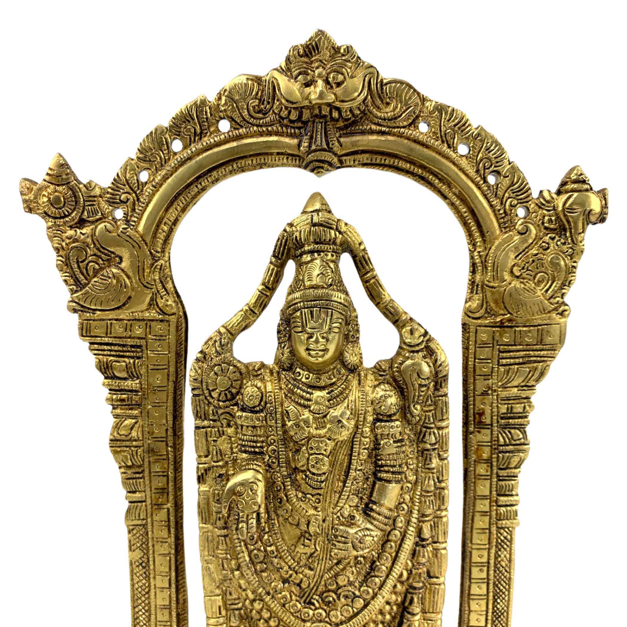 Brass deity balaji idol venkateswara statue pooja lord shri