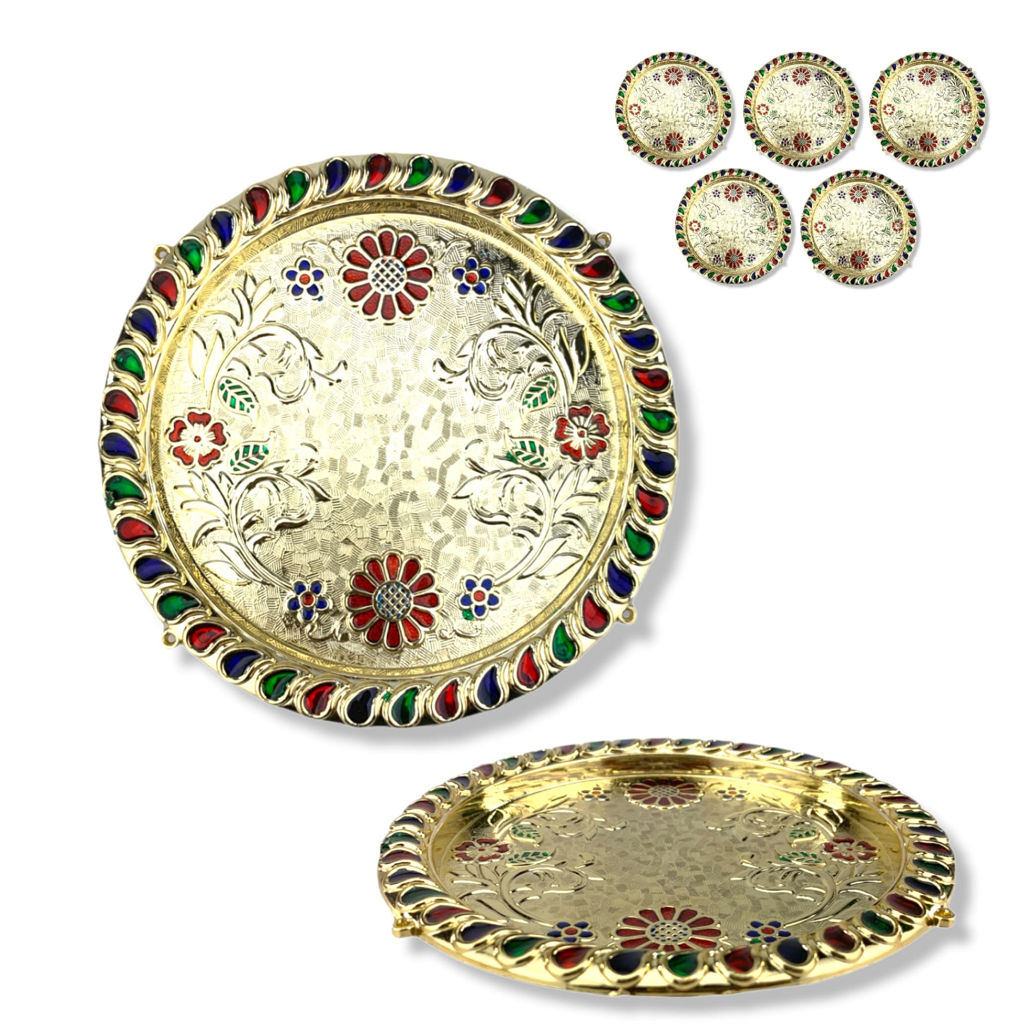 Bulk 5/20/50 golu gift acrylic pooja puja haldi kumkum