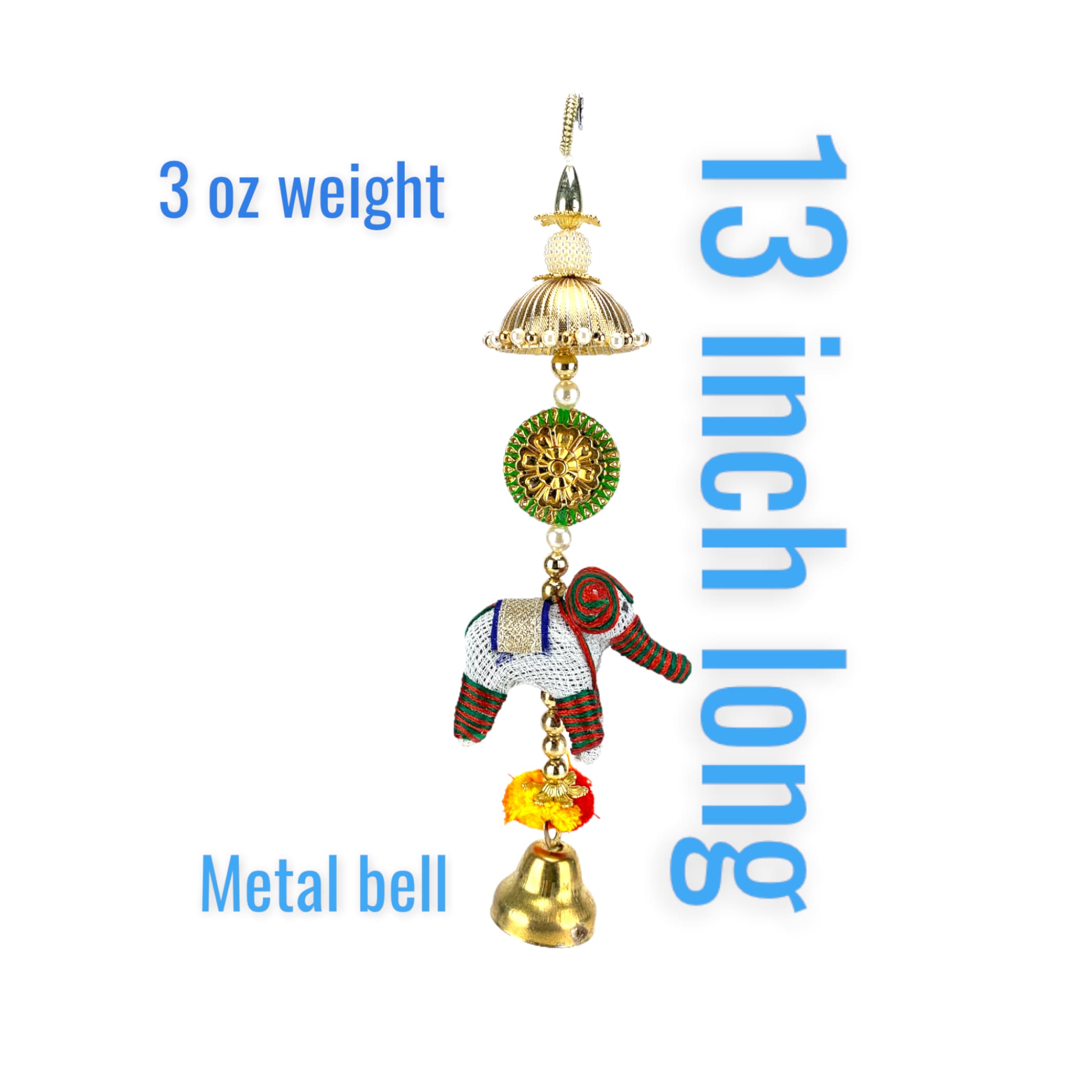 Chime decoration decor elephant hanging backdrop diwali