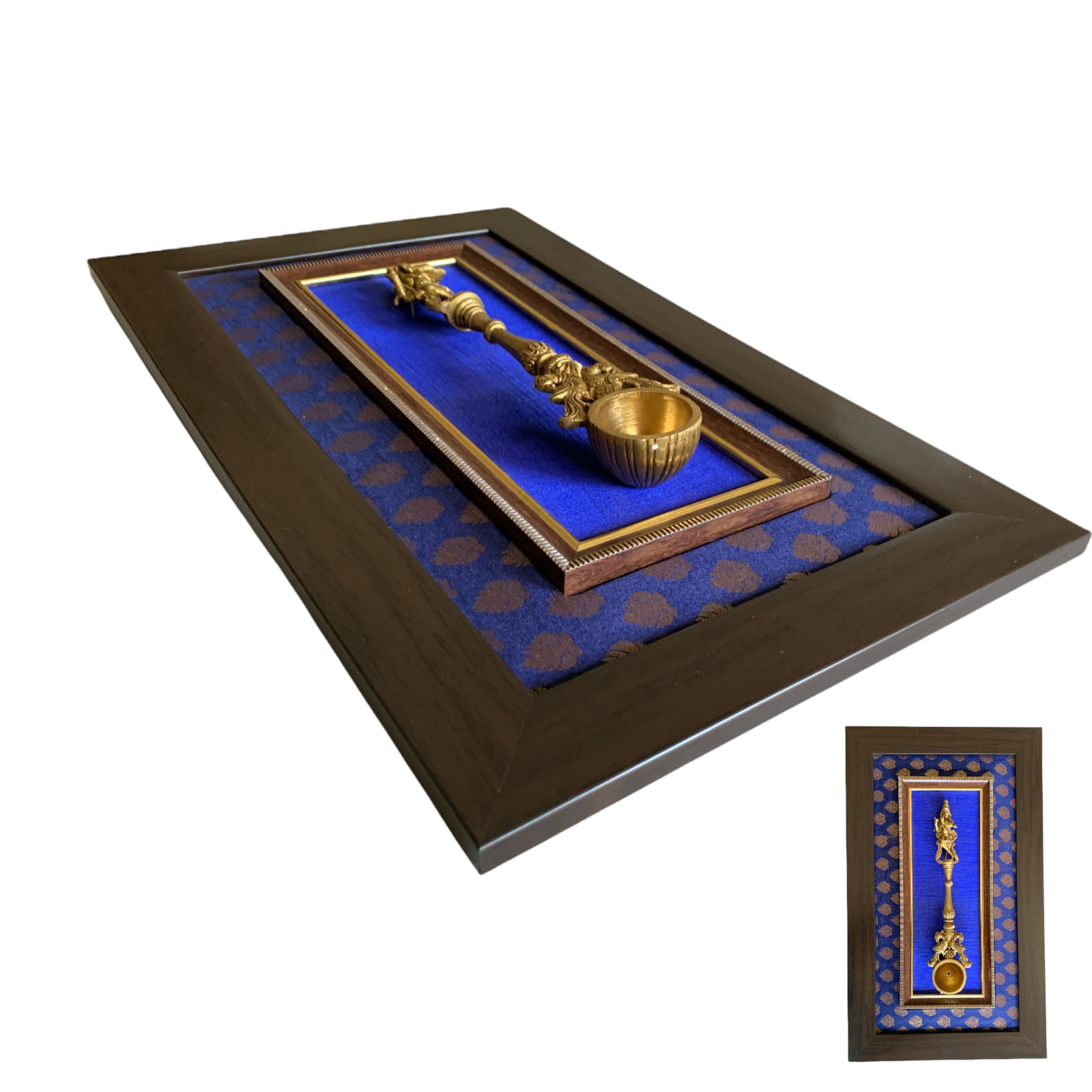 Decorative brass dancing krishna wall art for living /