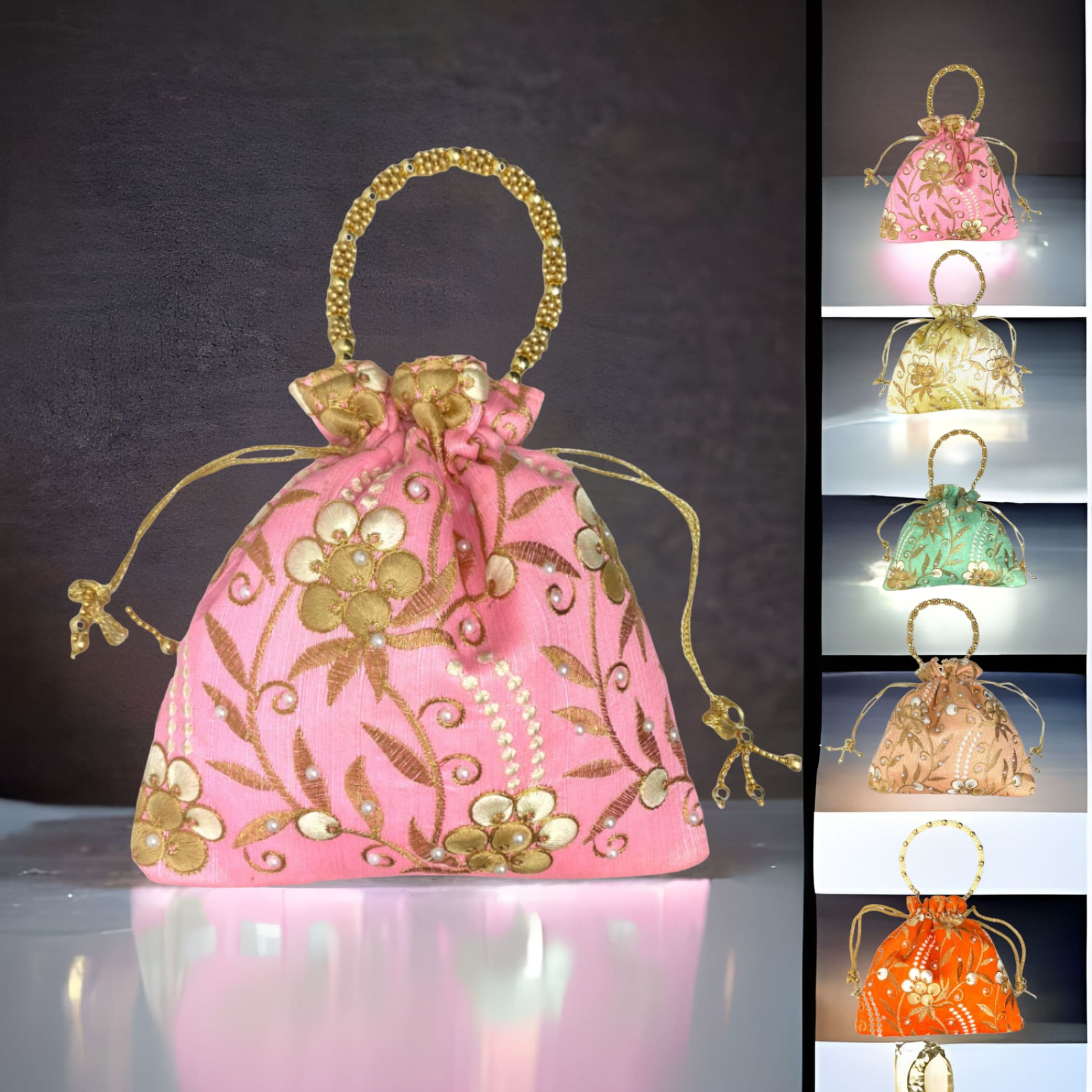 Designer potli bags eid gifting favor indian muslim punjabi