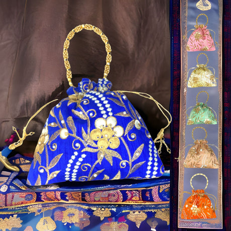 Designer potli bags eid gifting favor indian muslim punjabi