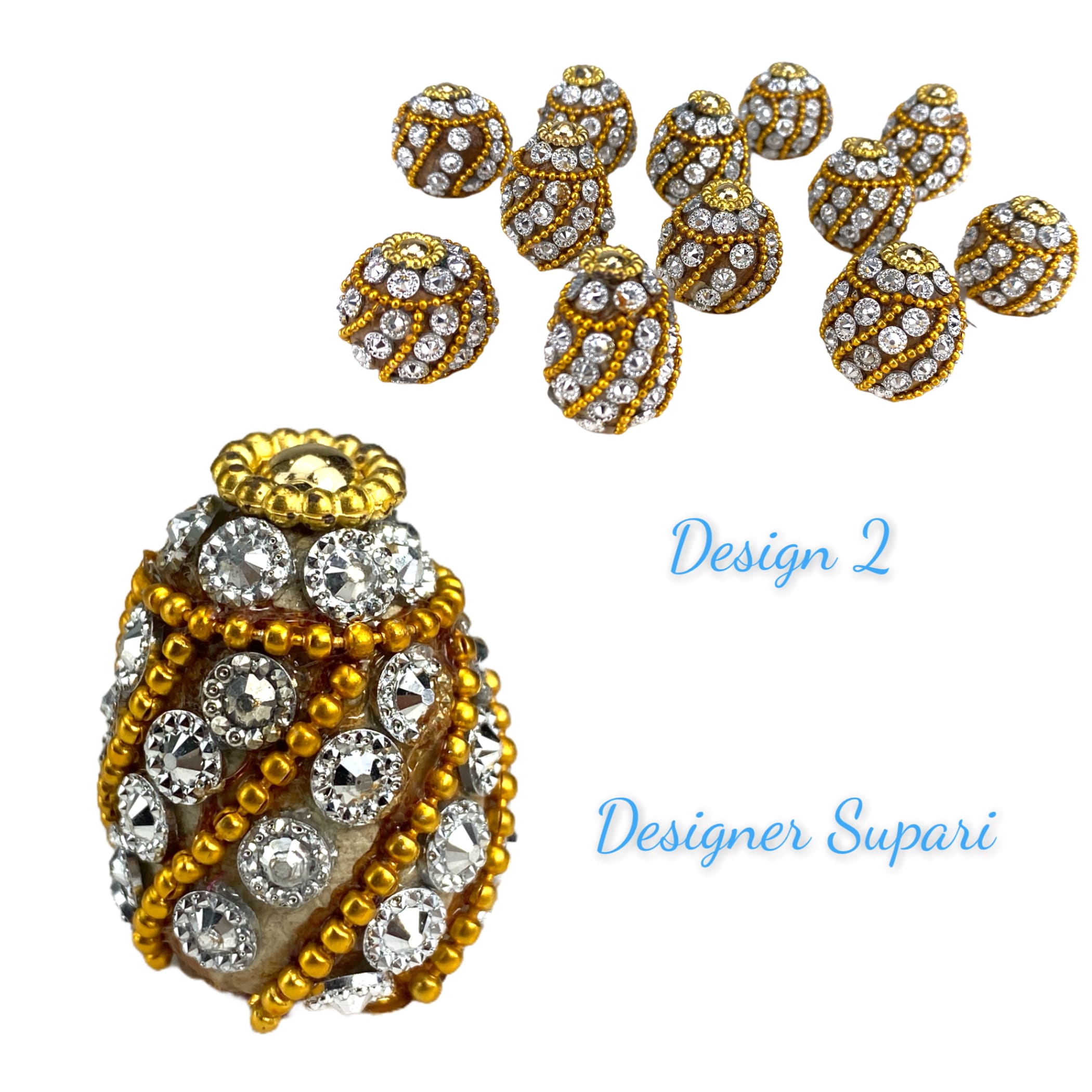 Designer supari betal nut for pooja decorative wedding hindu