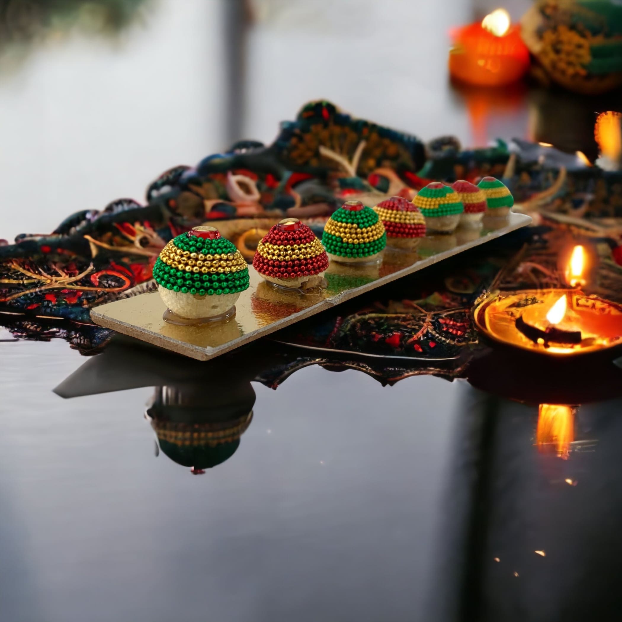 Designer supari decorative betelnut for pooja spiritual