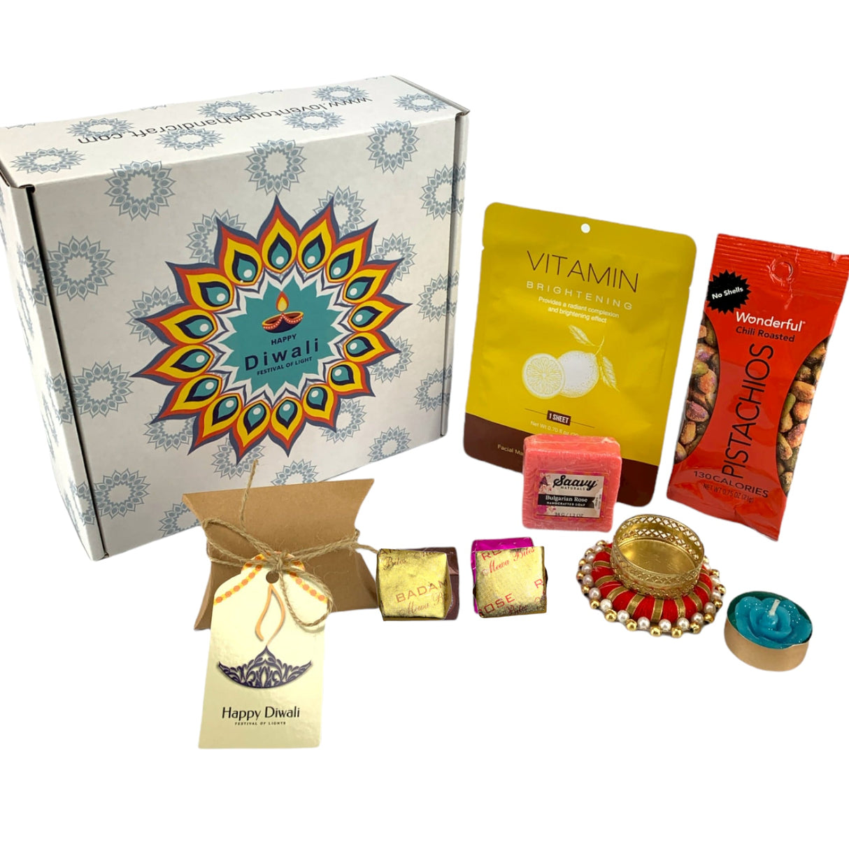Personalized diwali gifts hamper for her indian gift boxes