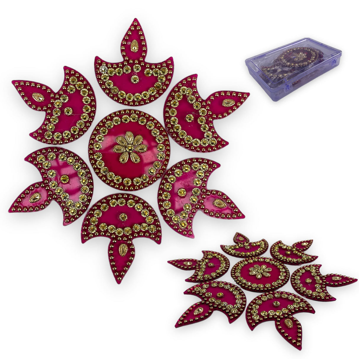 Diya rangoli diwali decoration set decor gift deewali