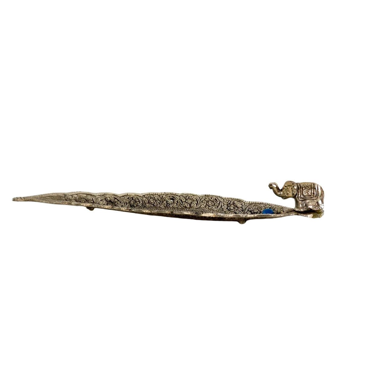 Elephant leaf incense stick and cone holder unique design