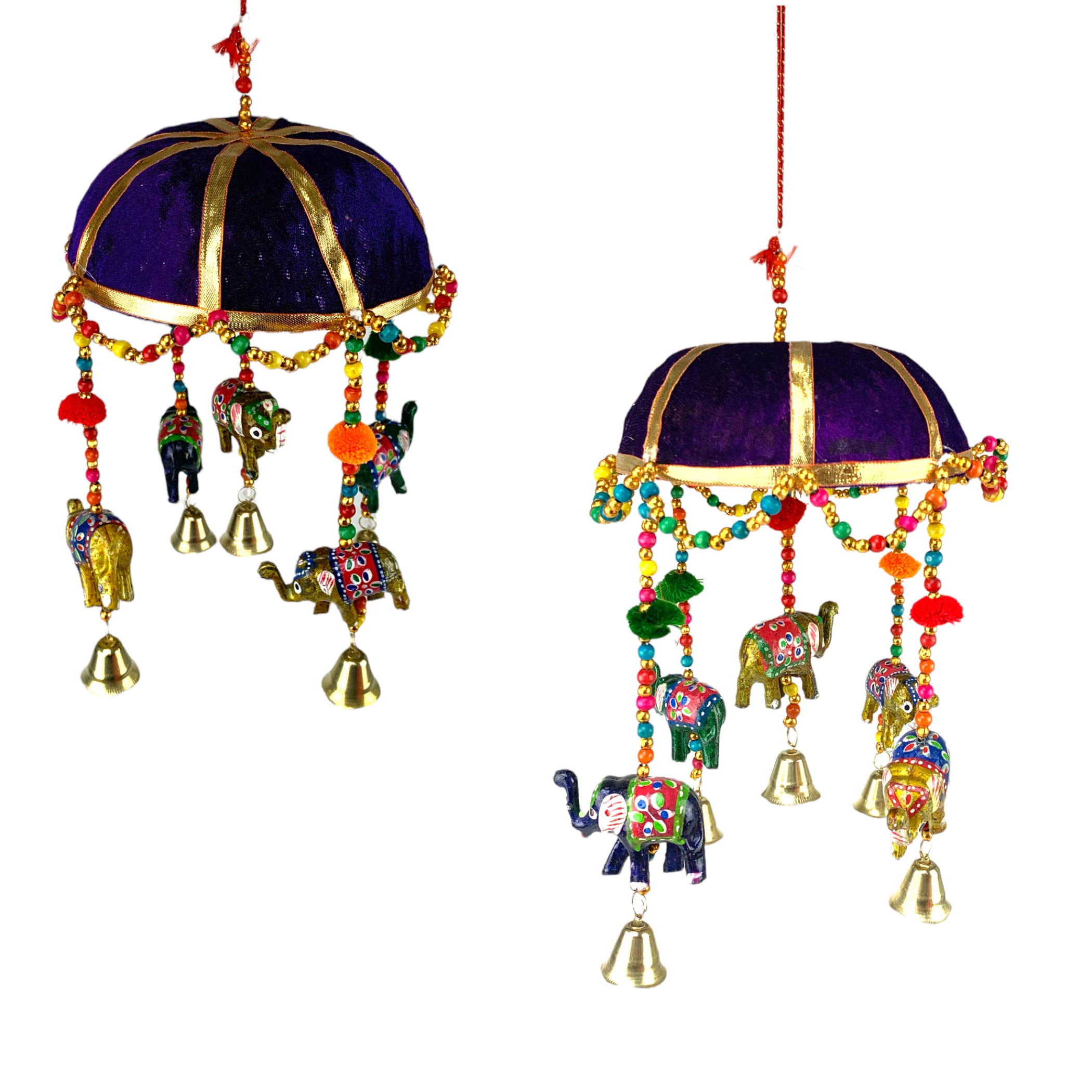 Elephant umbrella rajasthani wall hanging indian wedding