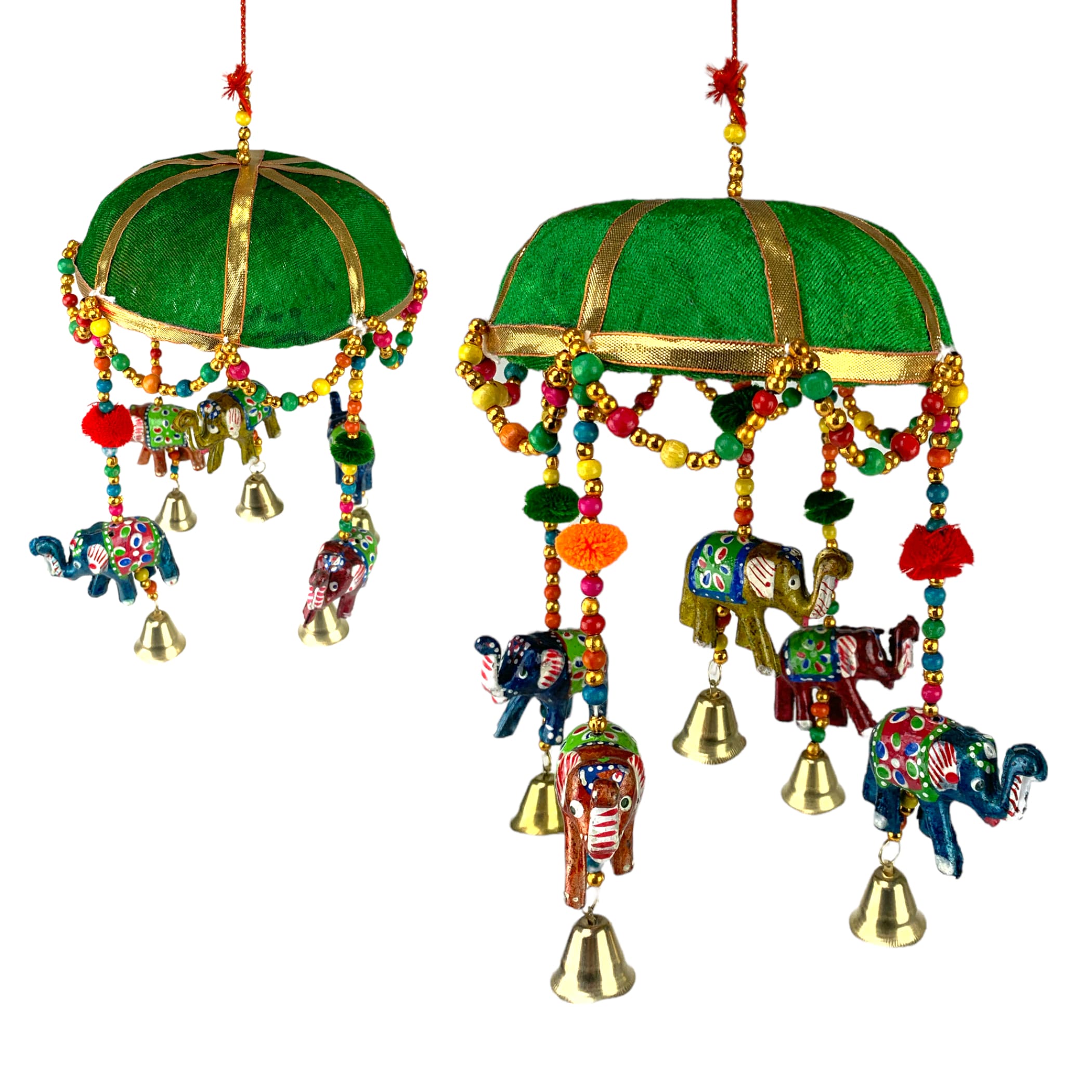 Elephant umbrella rajasthani wall hanging indian wedding