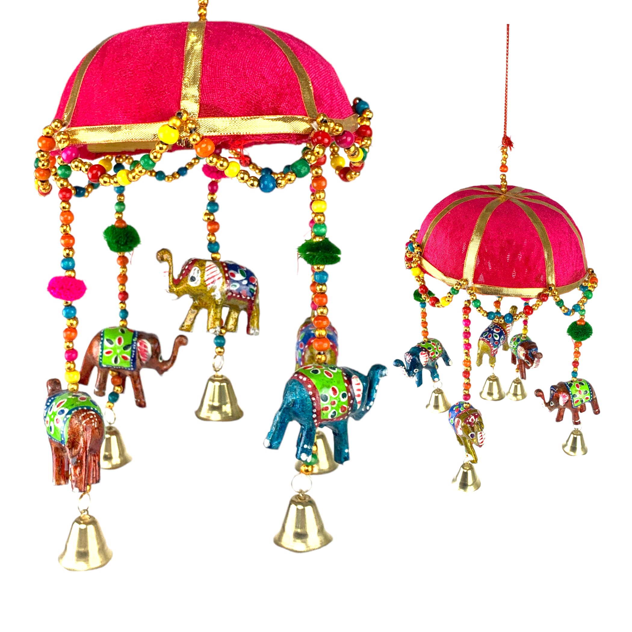 Elephant umbrella rajasthani wall hanging indian wedding