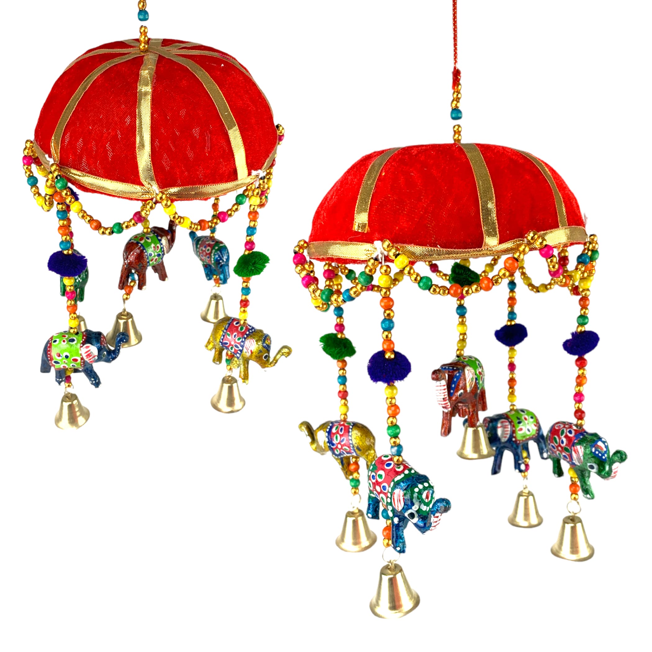 Elephant umbrella rajasthani wall hanging indian wedding