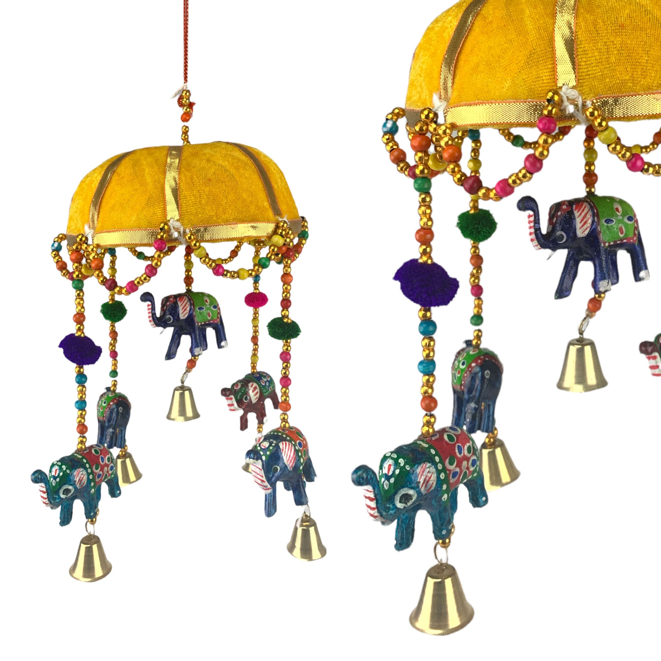 Elephant umbrella rajasthani wall hanging indian wedding