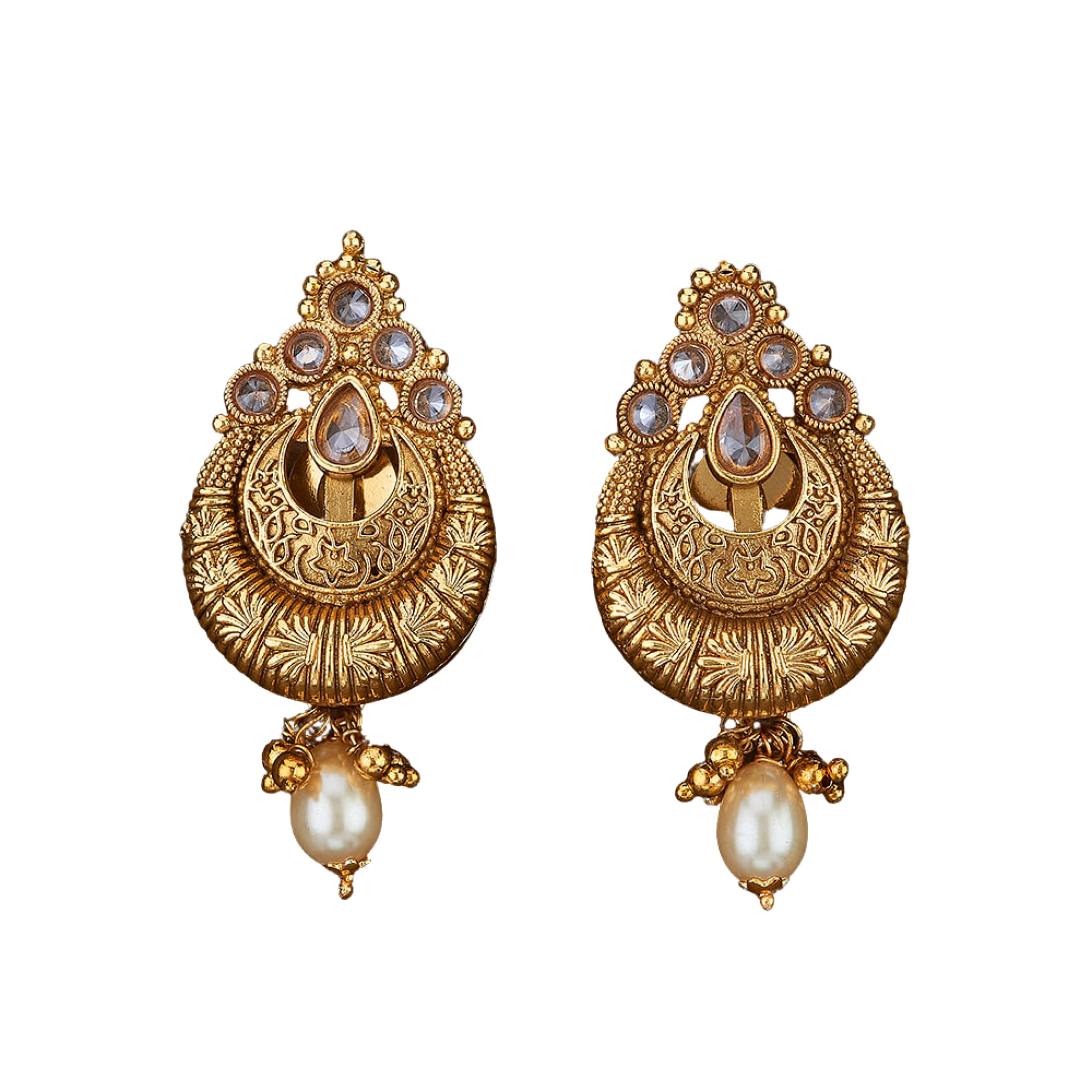 Ethnic earrings bollywood south indian jhumka traditional