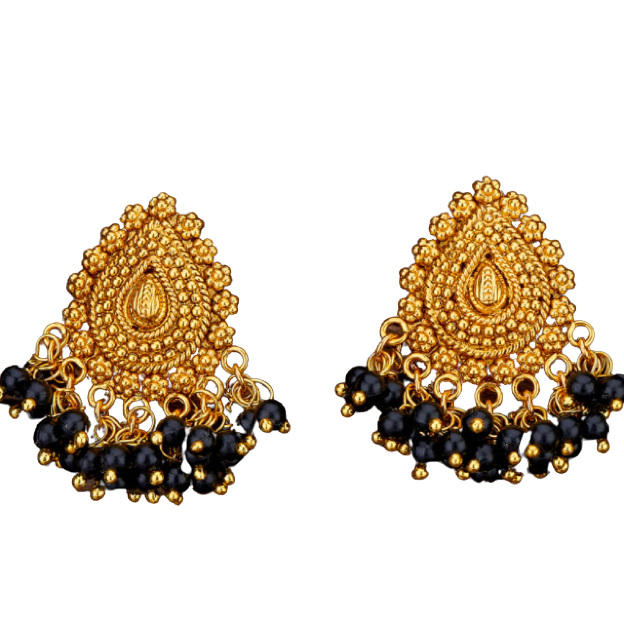 Ethnic chandelier earrings traditional south indian