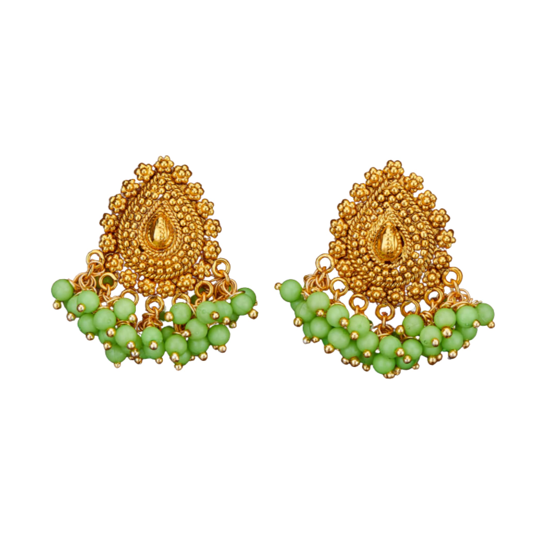 Ethnic chandelier earrings traditional south indian