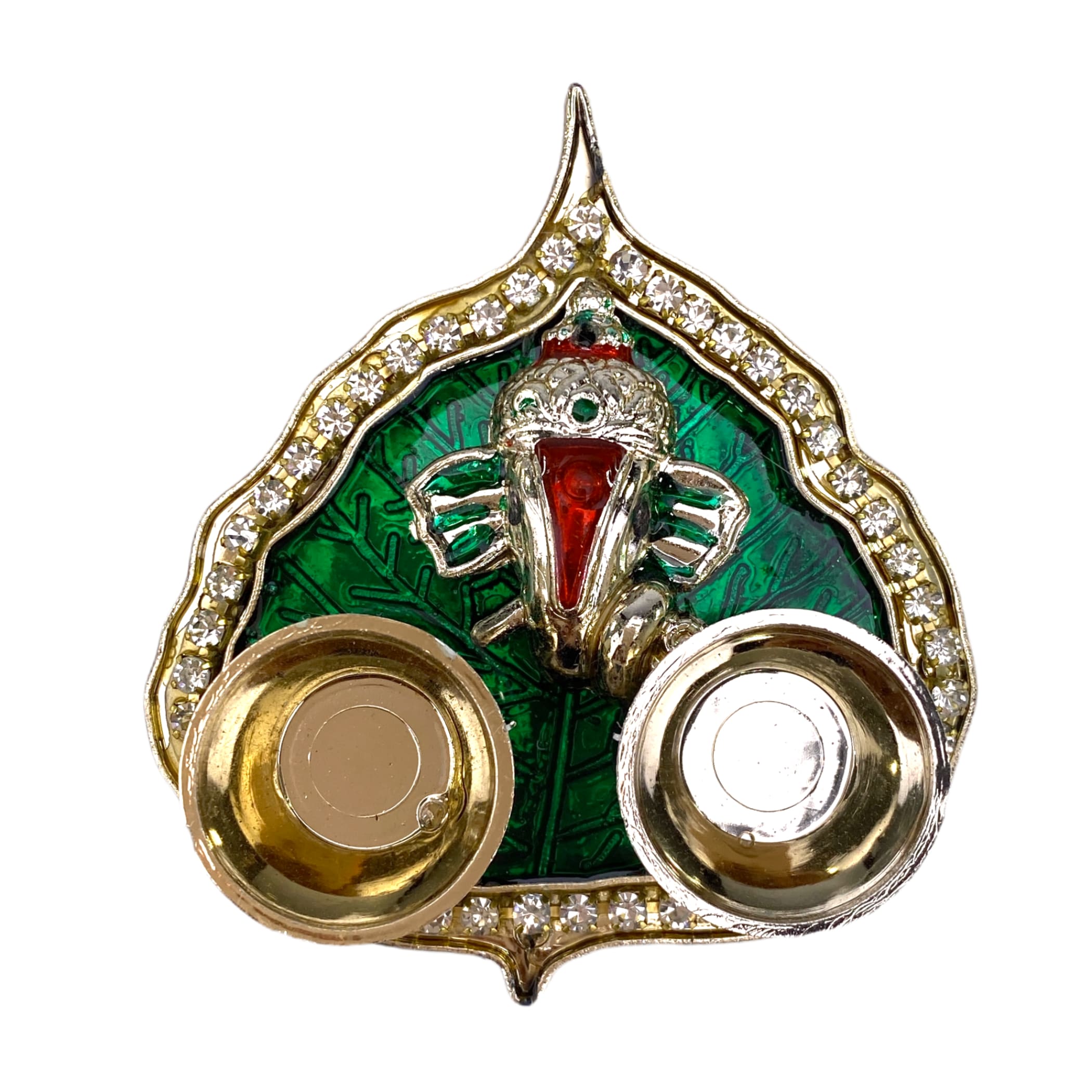 Ganesha bulk haldi kumkum thali holder pooja return gift