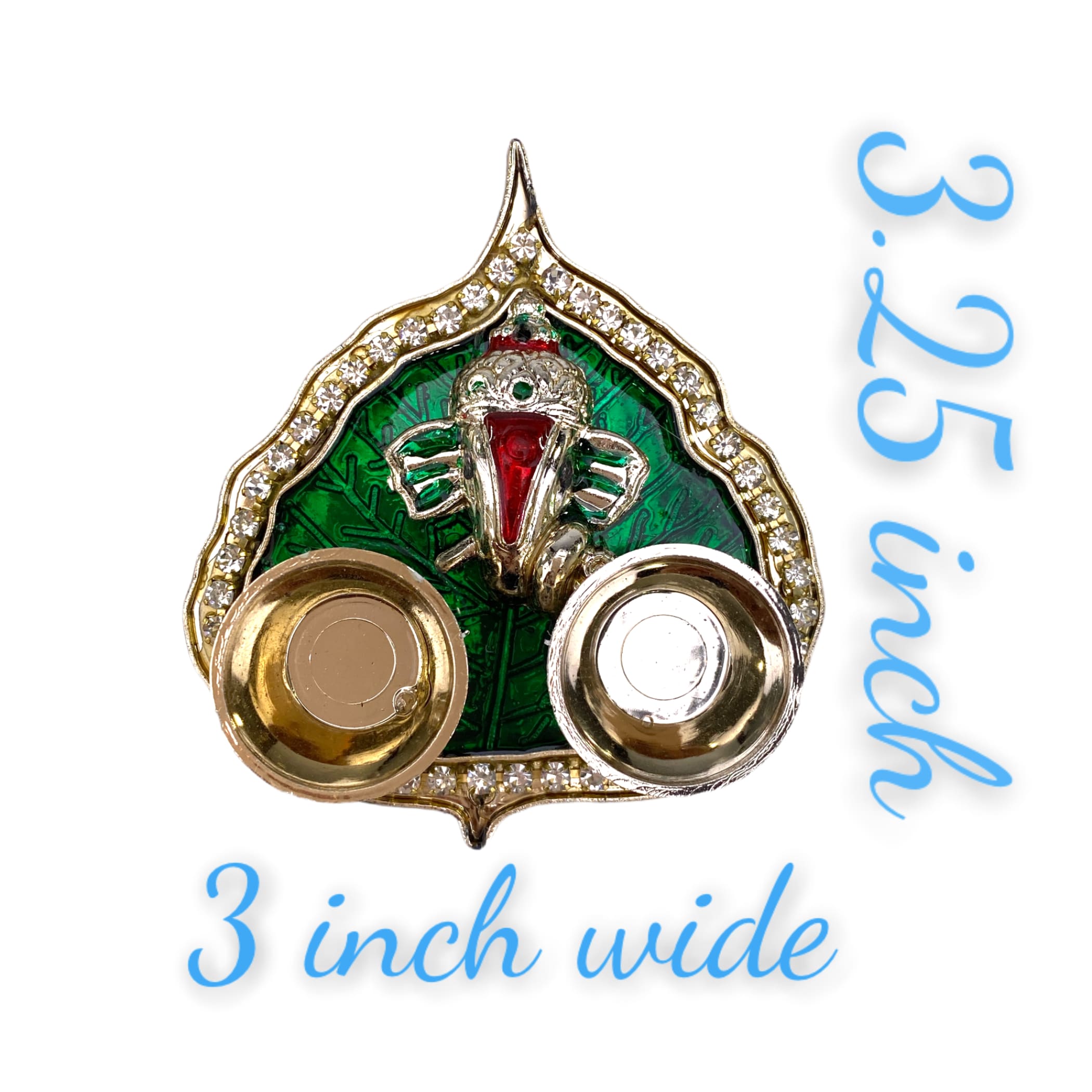 Ganesha bulk haldi kumkum thali holder pooja return gift