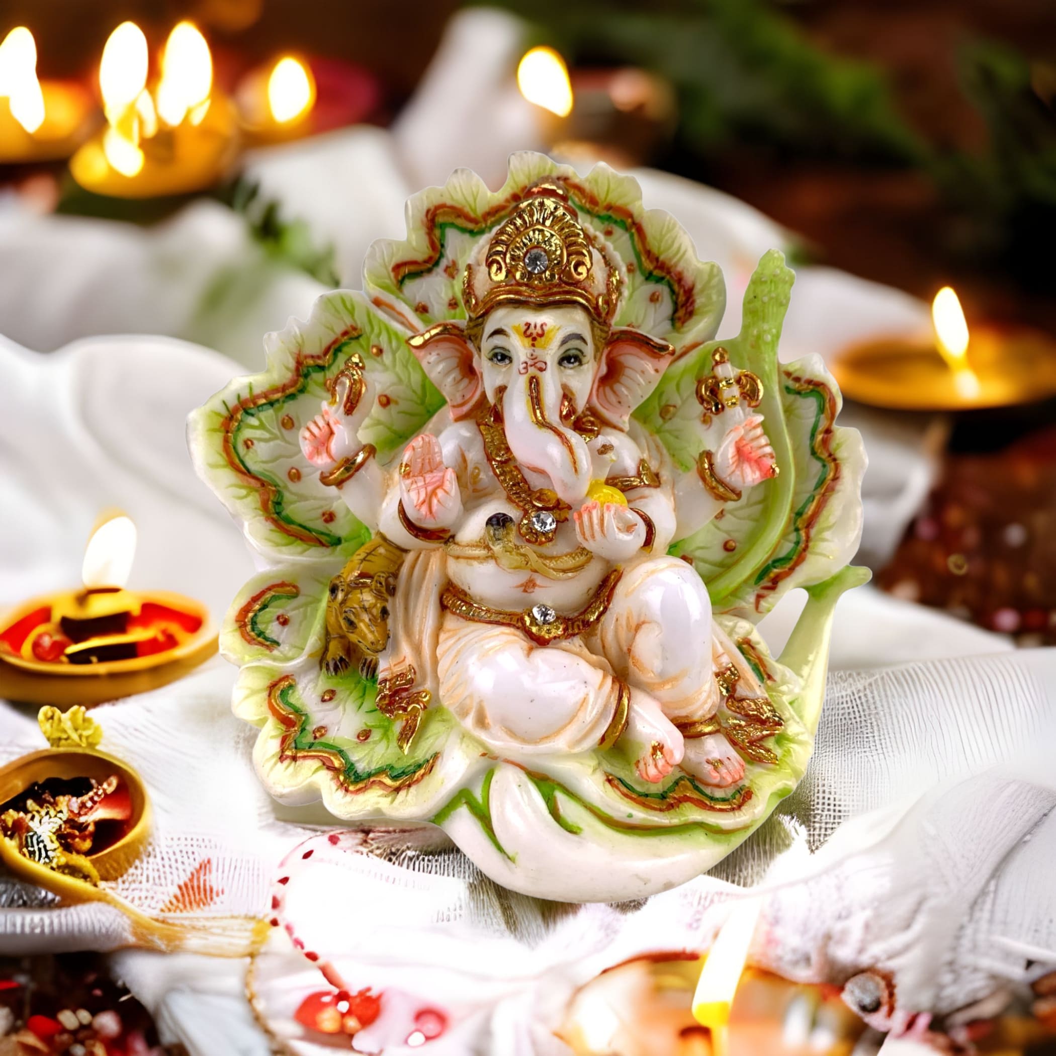 Ganesha idol altar deity ganesh ganapati statue culture