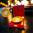 German silver gold bowl set navrathri diwali deepavali gift