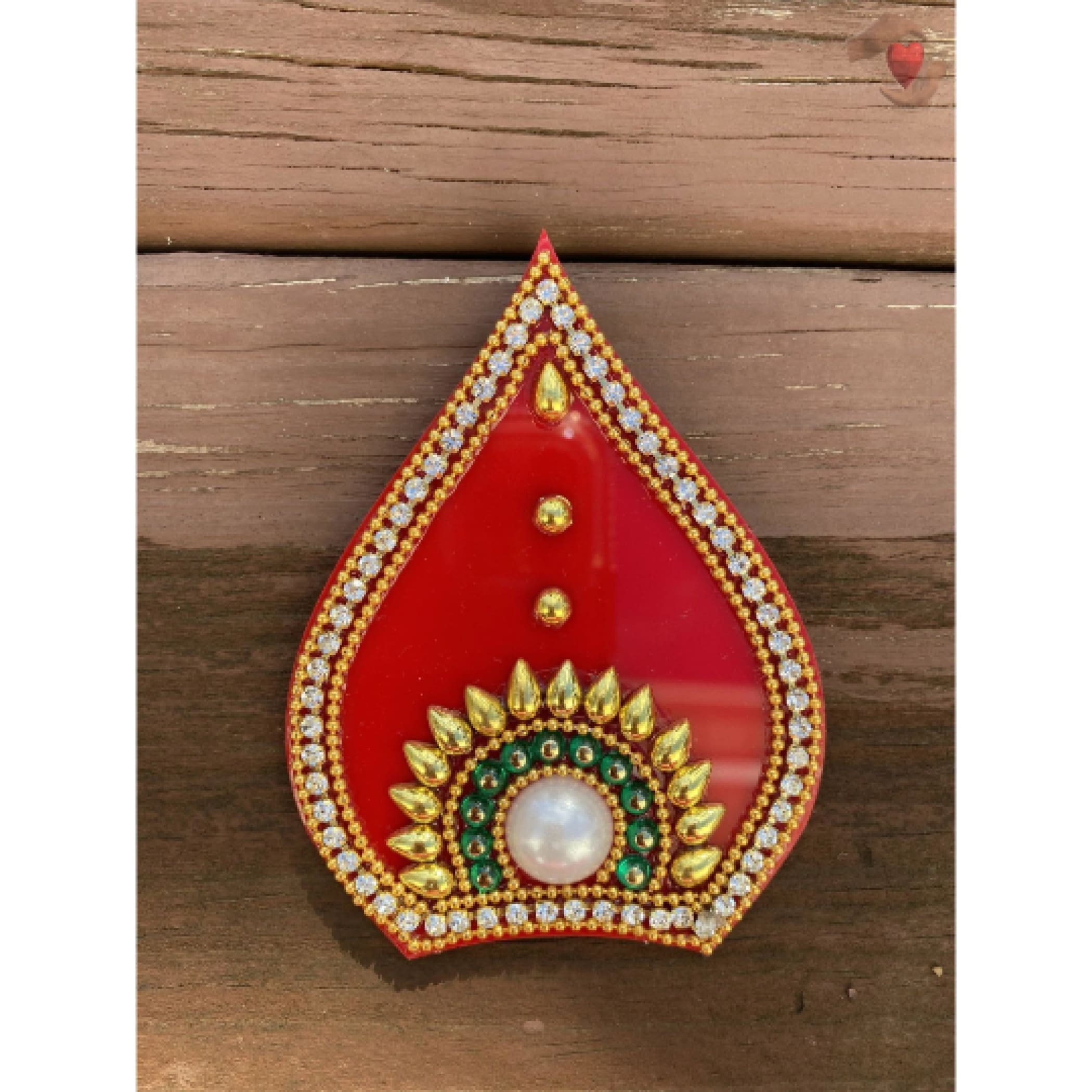 Handcrafted rangoli decoration set diwali deepavali