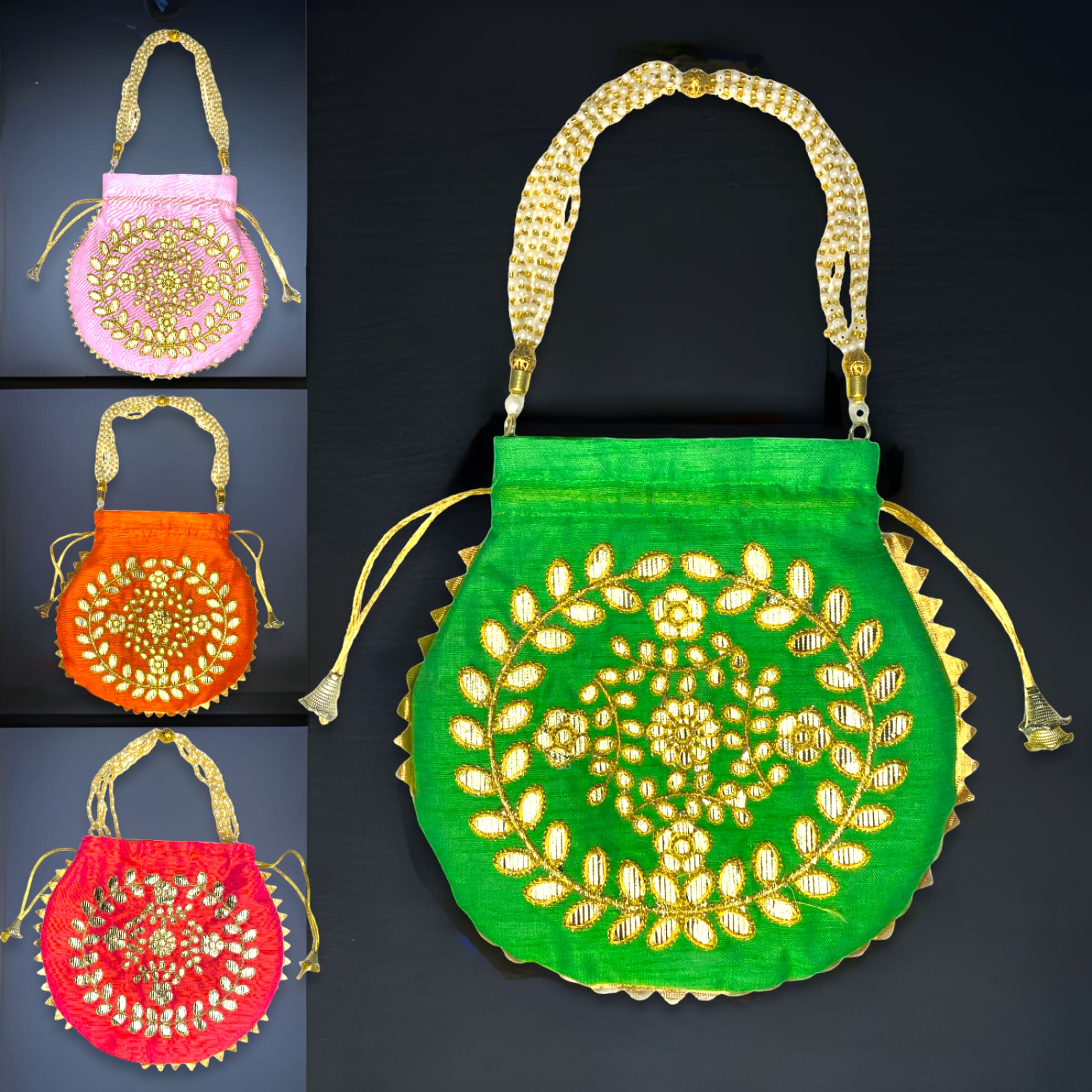 Indian potli bag nikah favor muslim punjabi wedding diwali