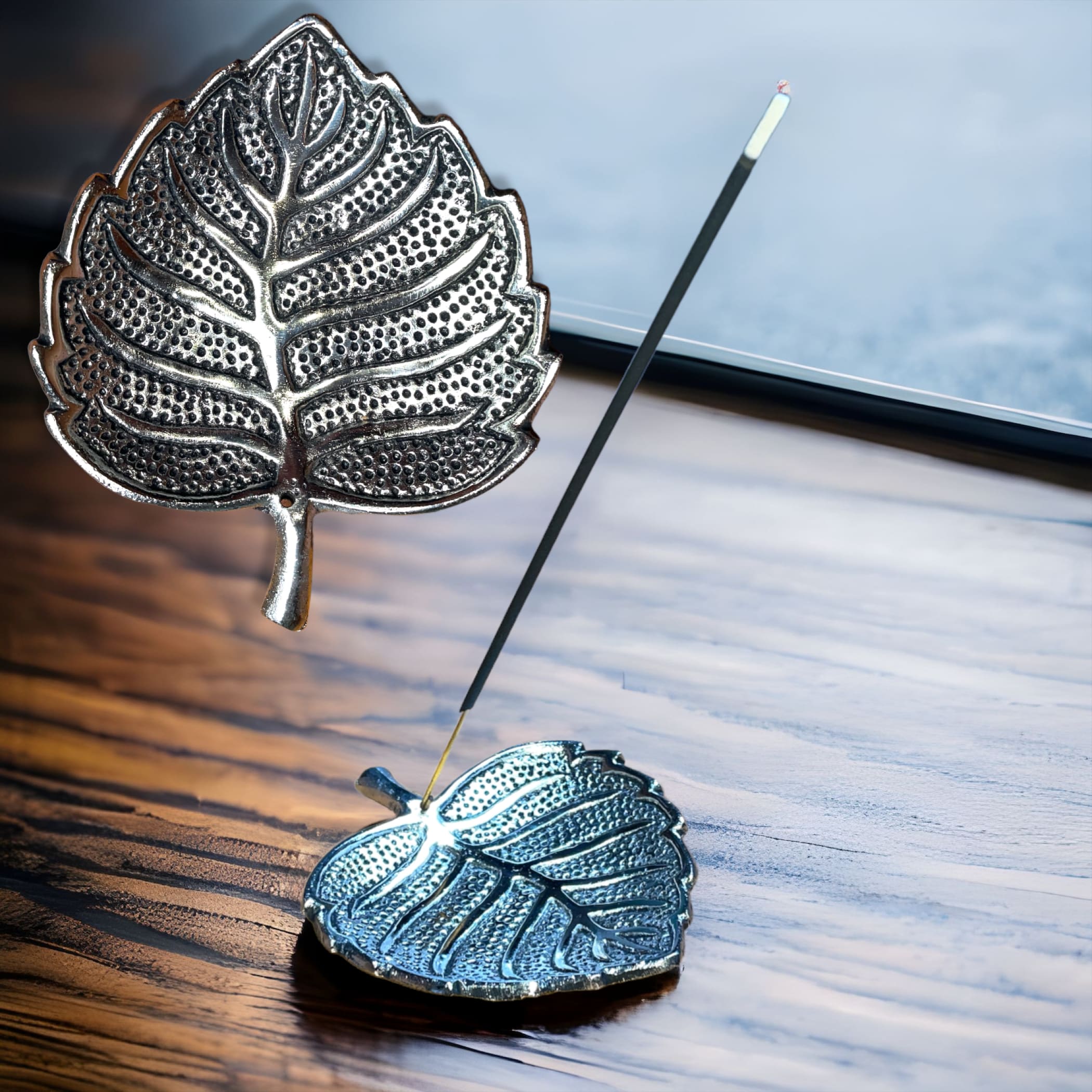 Leaf incense holder sstick stick tray home small
