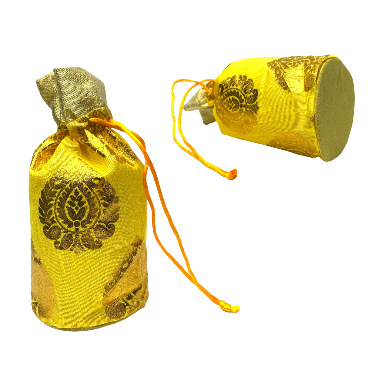 Fabric potli bags 20 pcs gift indian silk pouch nikah favor