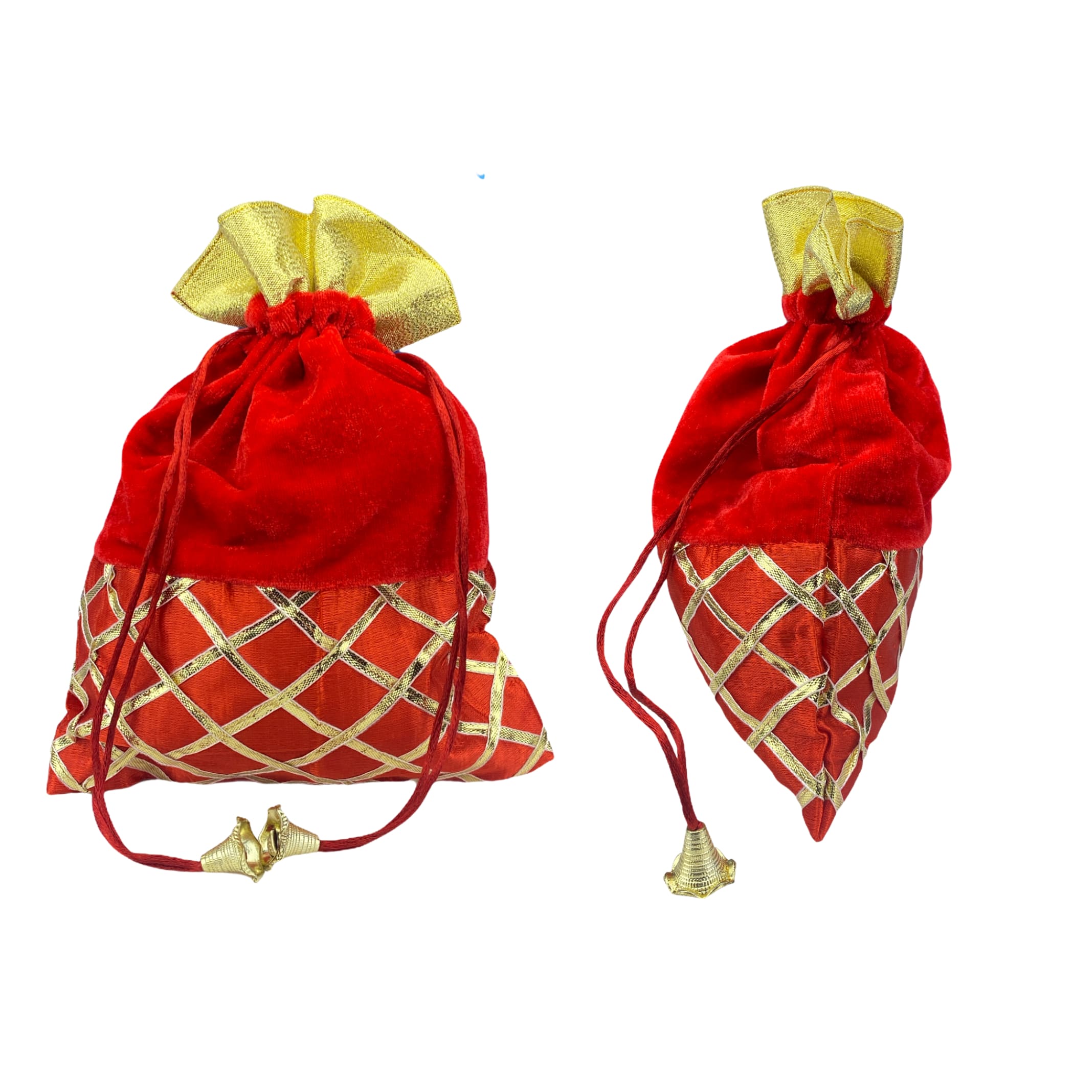 5 potli bags gifting women velvet hand wedding return gifts