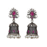 Indian earrings bollywood jhumka for women oxidised