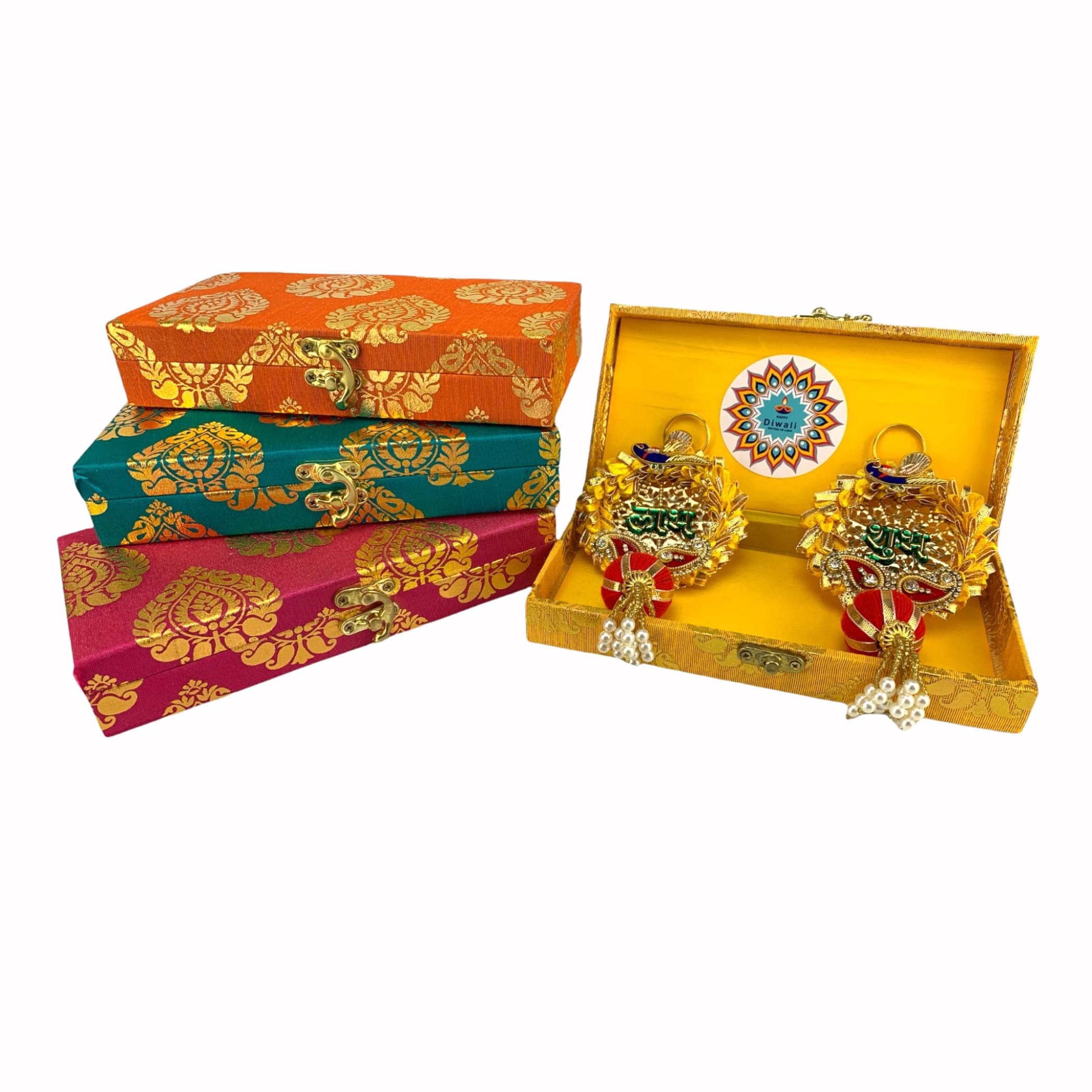 Personalize diwali gifts boxes navratri hamper basket shubh