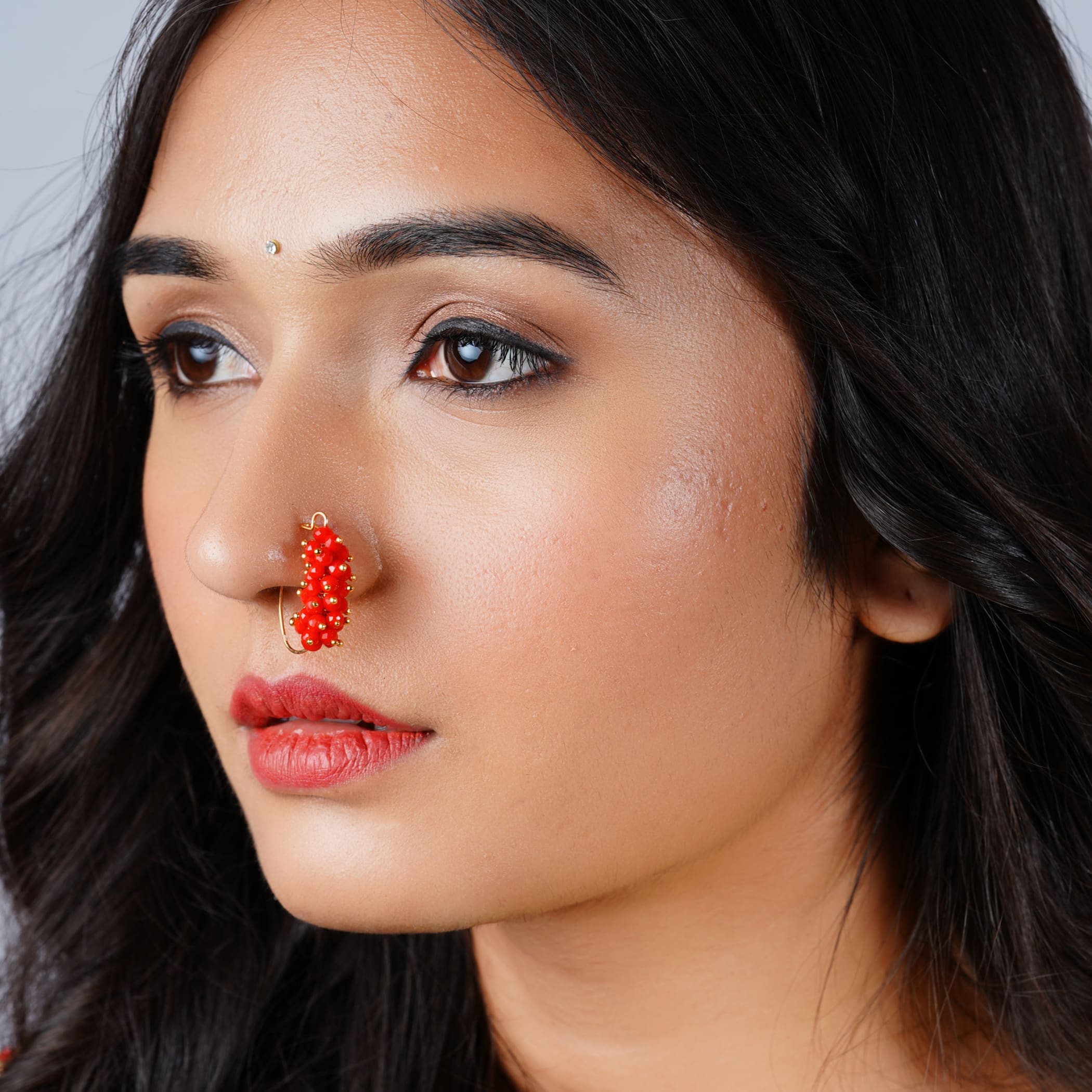 Nose pin indian discount