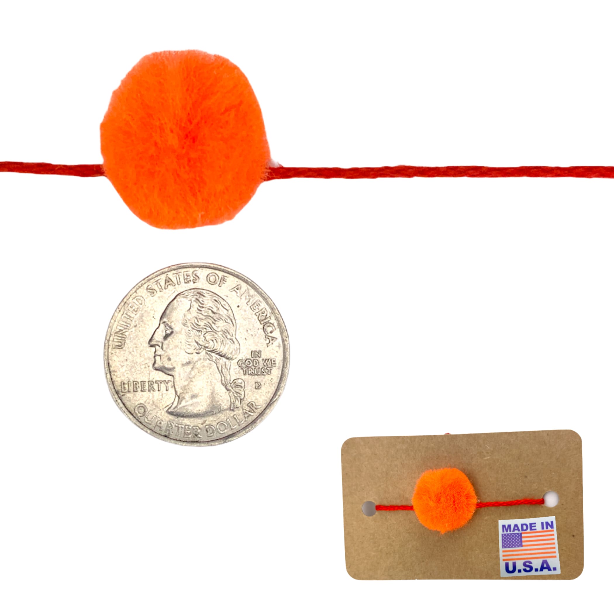 Pom rakhi for brother traditional indian designer raksha