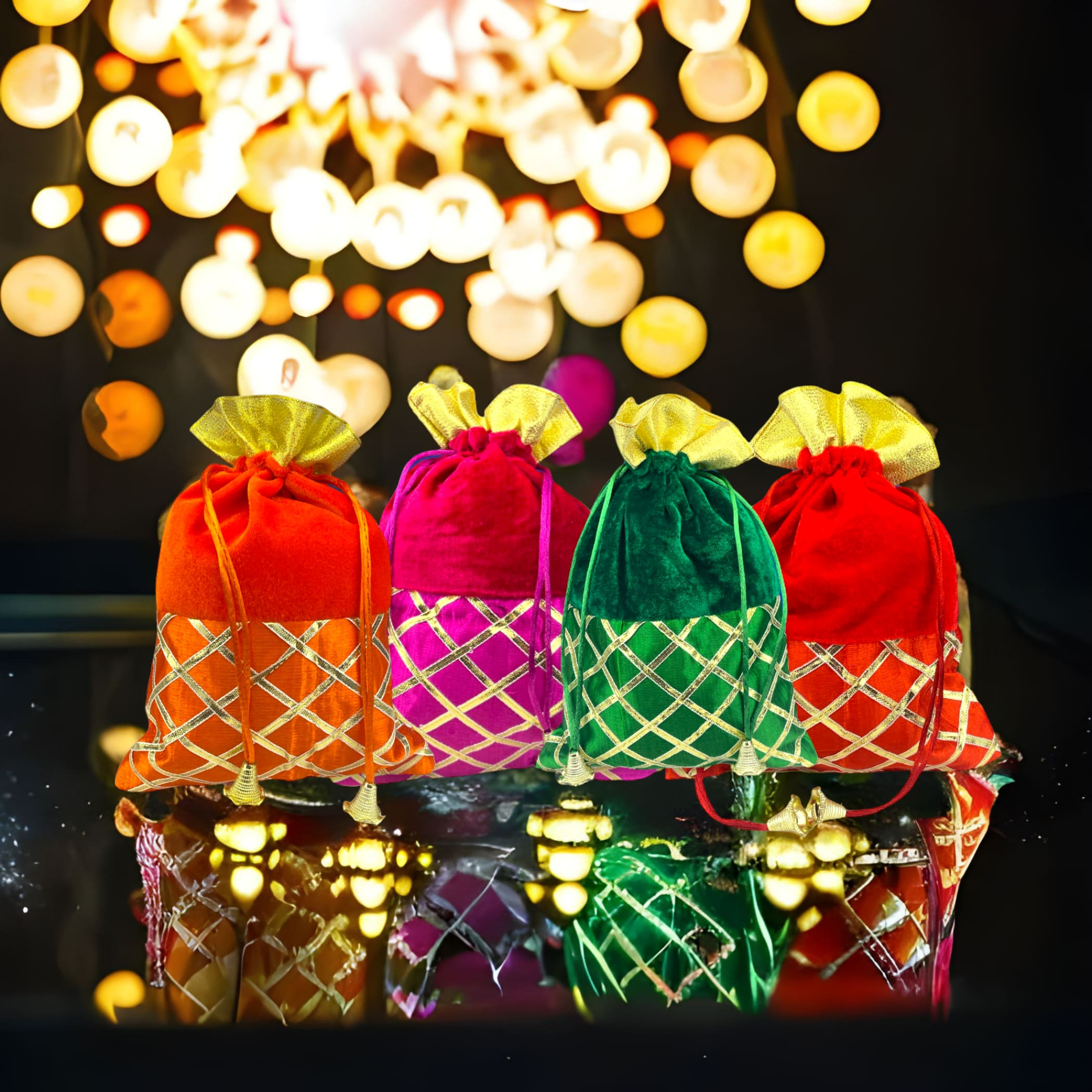 Potli bags eid gift favor indian muslim punjabi wedding