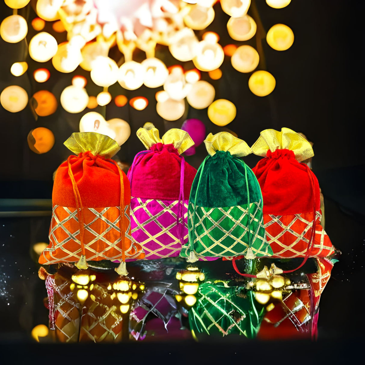 Potli bags eid gift favor indian muslim punjabi wedding