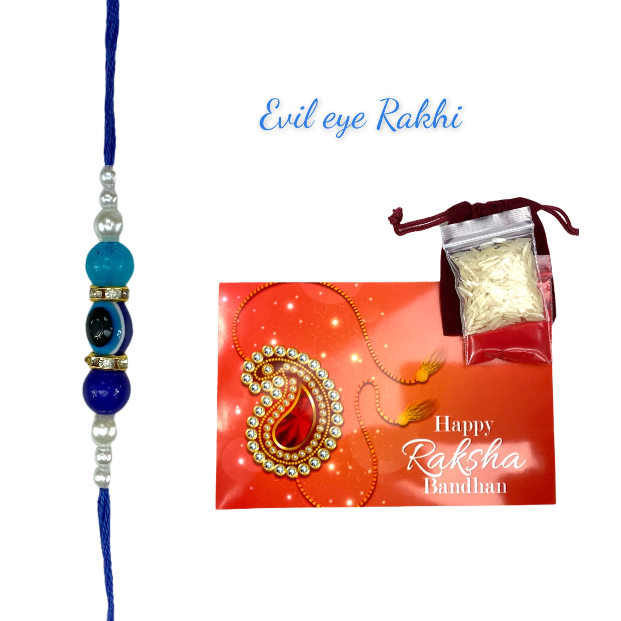 Rakhi for brother rakhri evil eye bracelet raksha bandhan