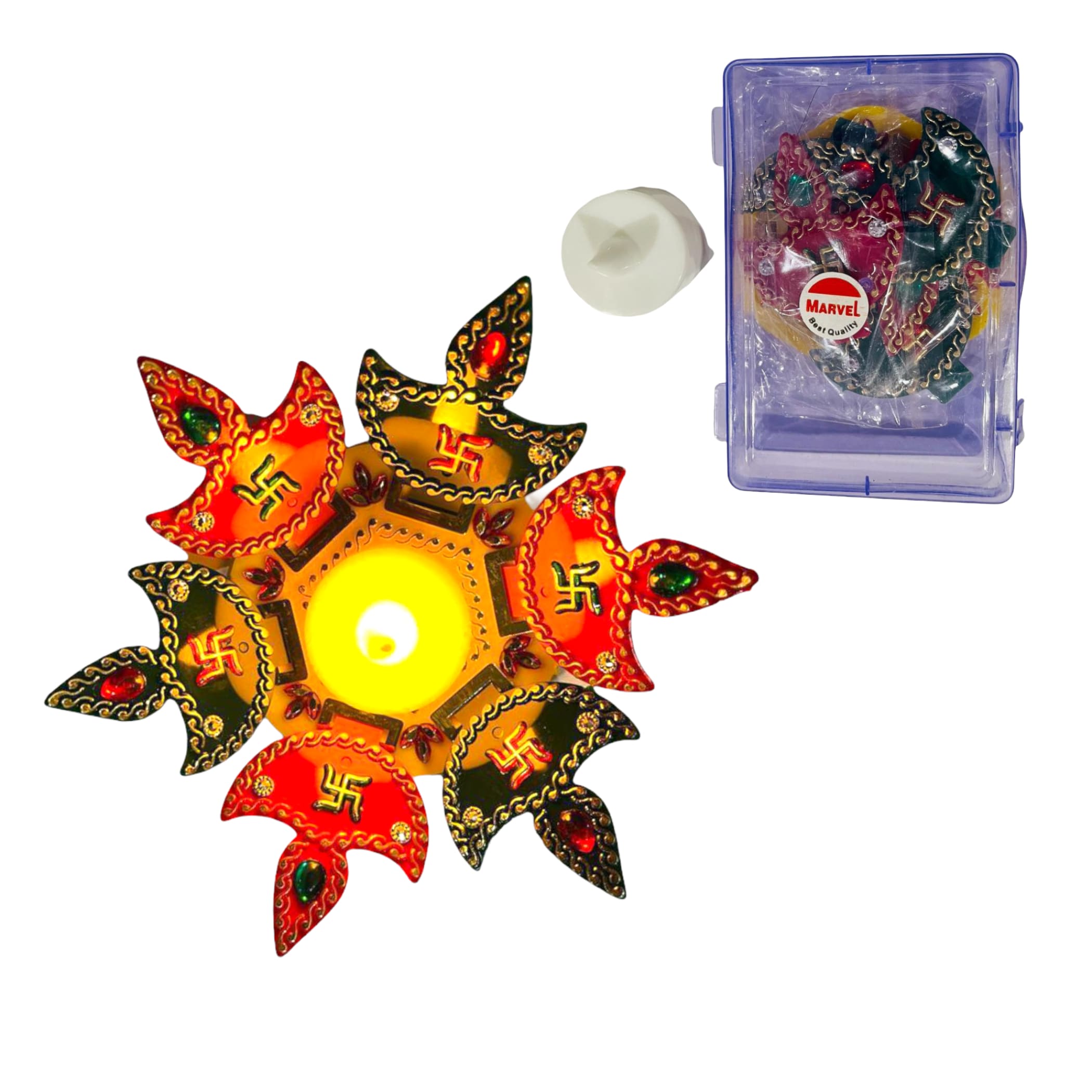 Rangoli diya set diwali decor decoration gift deewali gifts