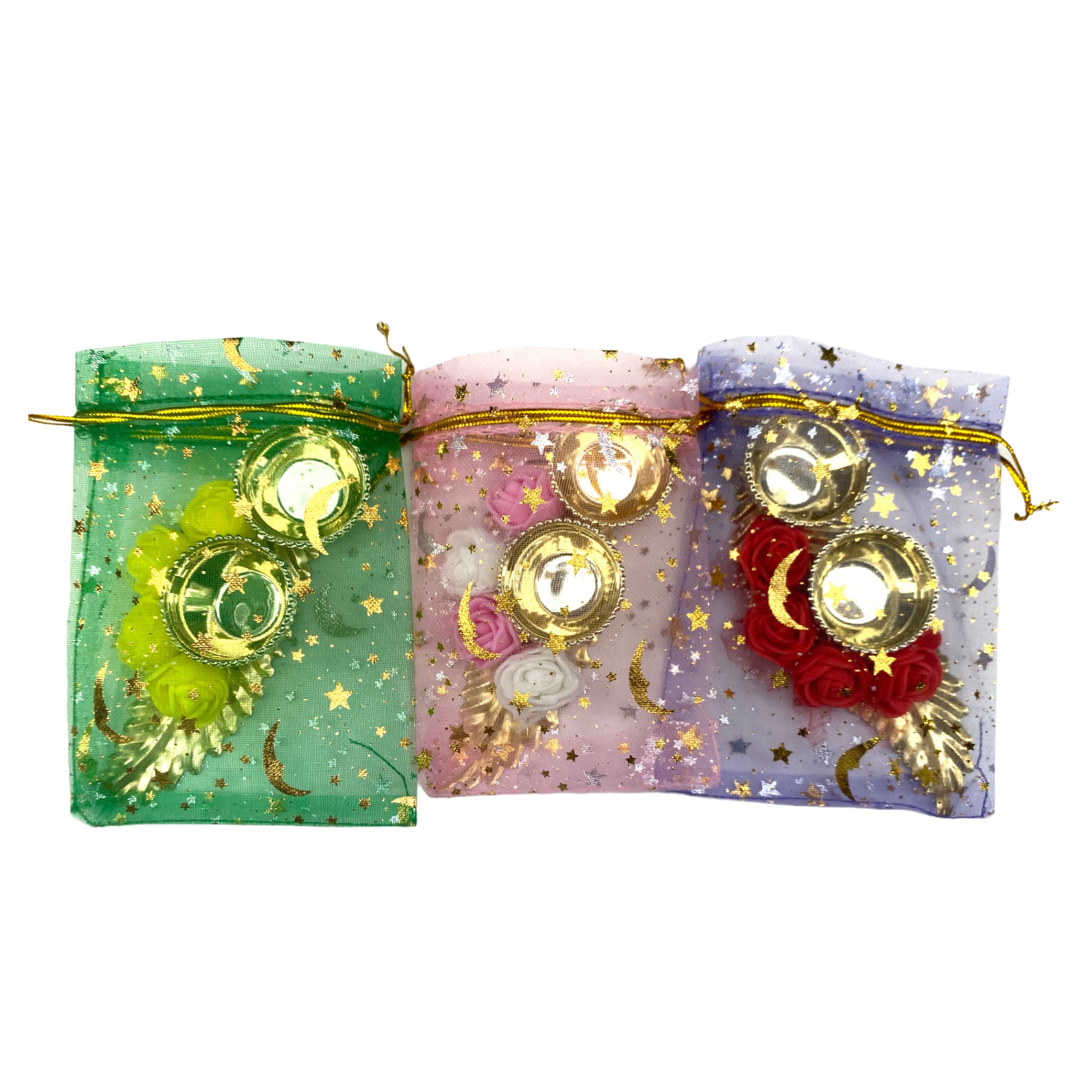 Small flower haldi kumkum holder thambolam pooja favor