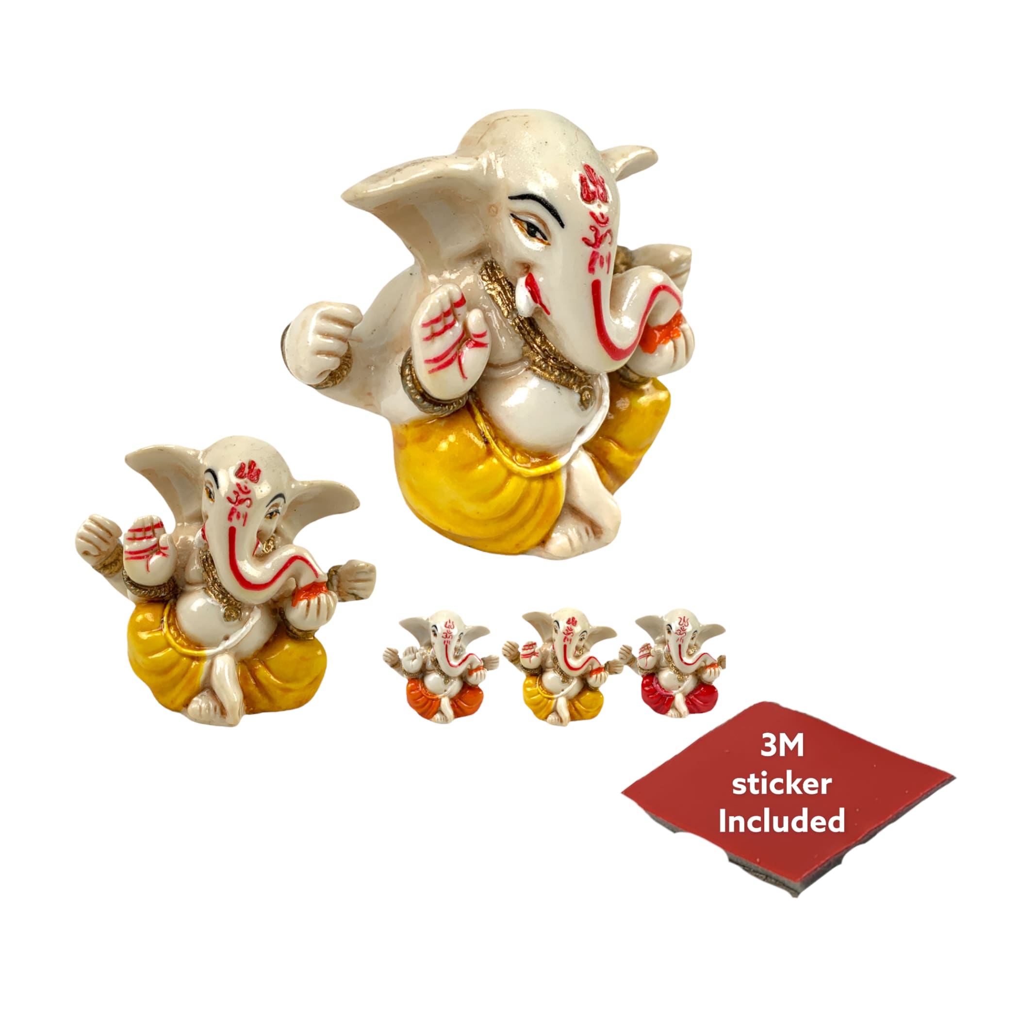 Small ganesha statue car pooja favor housewarming ganesh