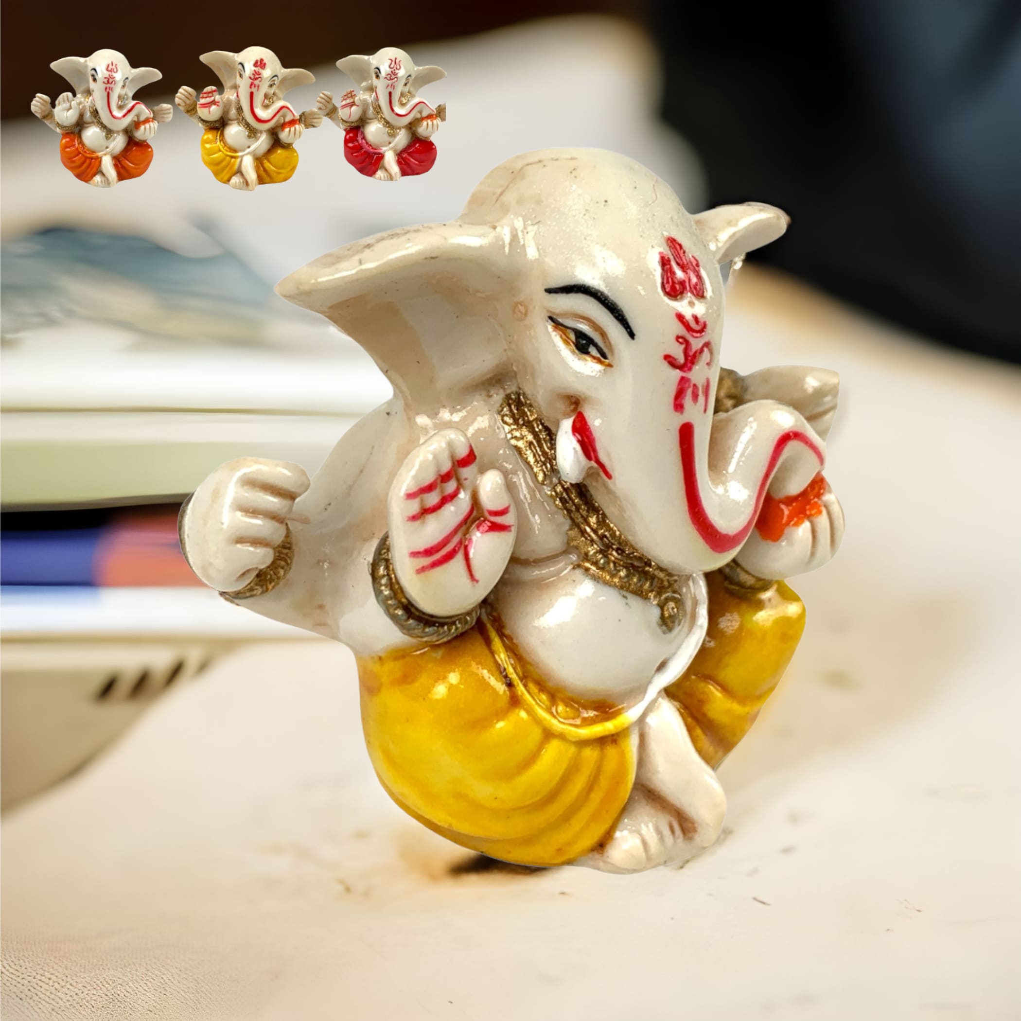 Small ganesha statue car pooja favor housewarming ganesh