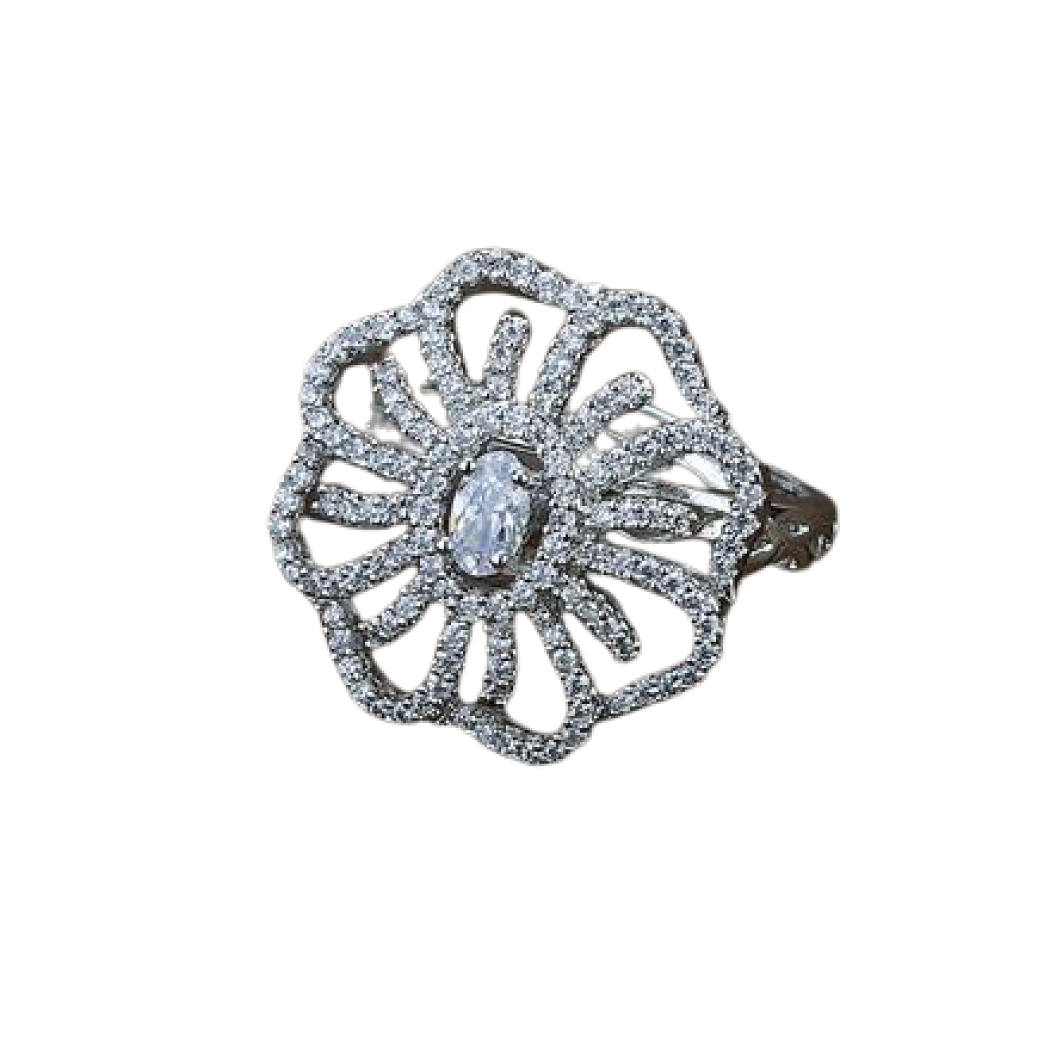 Women stone rings fake diamond ring american anguthi punjabi
